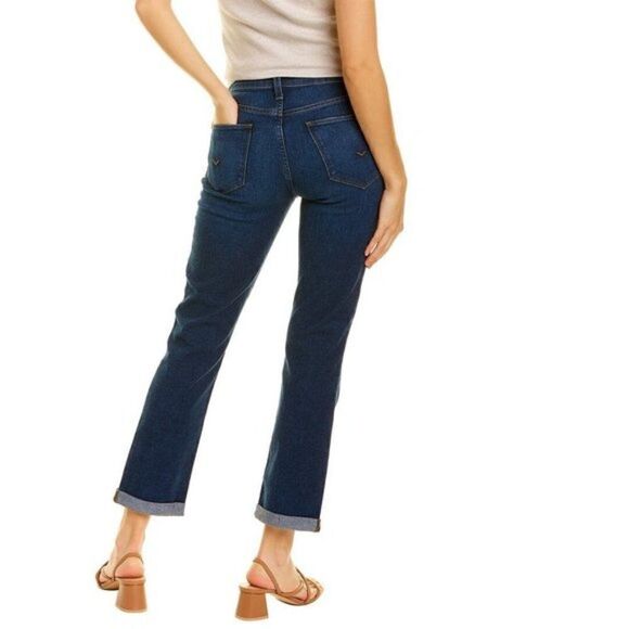 NWT Hudson Blair High Rise Straight Crop Jeans - Picture 2 of 10